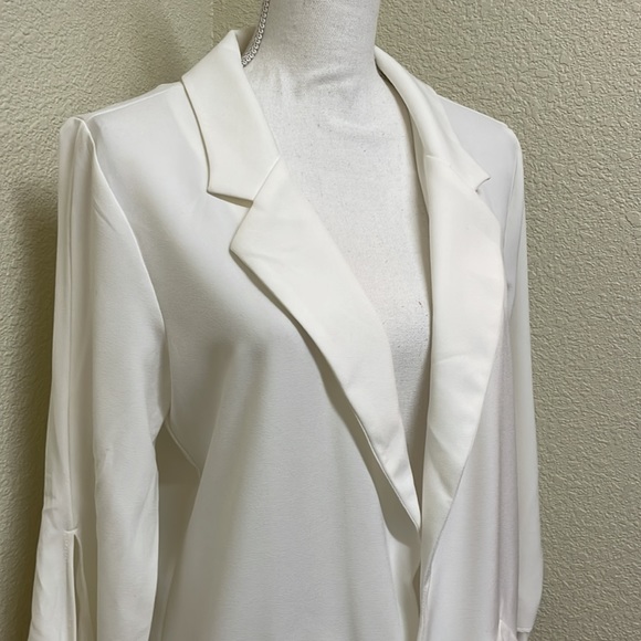 NY Collection Open Front Jacket - Picture 2 of 8